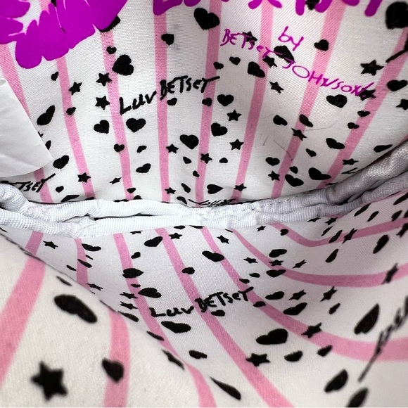 Betsey Johnson Black Baby Shark Wristlet Clutch Bag Coin Purse NWOT - Picture 9 of 10